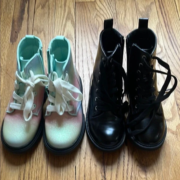 Cat & Jack Kids Wicked Movie Boots - Pastel and Black - Picture 5 of 8